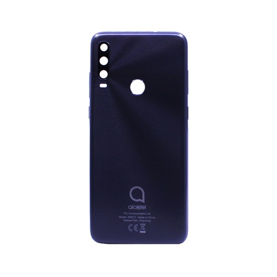 TAMPA TRASEIRA COM LENTE DE CÂMERA ALCATEL 3L 2020 PRETO TAMPA TRASEIRA COM LENTE DE CÂMERA ALCATEL 3L 2020 PRETO